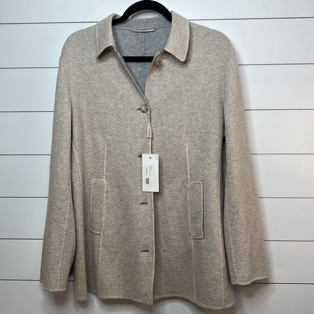 Giorgio’s of Palm Beach Women’s Loro Piana Jersey Jacket. Size 48. NWT.‎